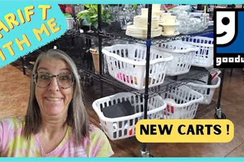 They Brought Out 4 New Carts! | Thrift With Me at Goodwill
