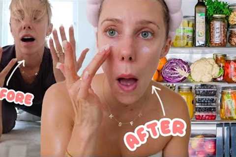 Healthy RESET! How i refresh EVERYTHING (skin, groceries, digestion, house)