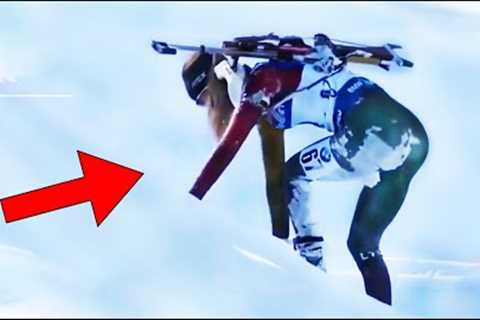 FUNNY MOMENTS AND FAILS IN WINTER SPORTS