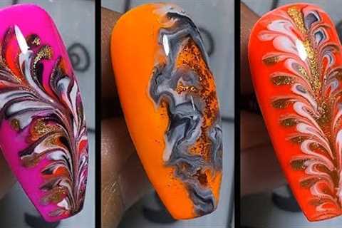 New Easy Nail Art designs | Marble nail art Compilation #453 | #nailart #easynailart | Born Pretty
