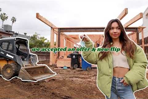 We ACCEPTED An Offer On The House! + Touring A New House Flip??