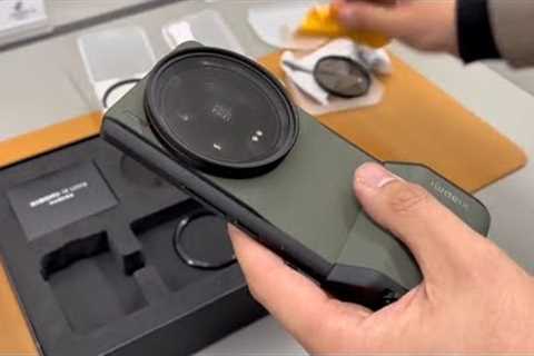 Xiaomi 13 Ultra Camera Photography Kit Unboxing &amp; Setup + Test/ Wireless Camera Handle, Lens..