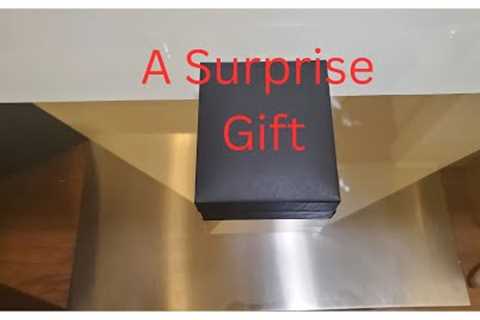 Unboxing a Gift from a Special someone