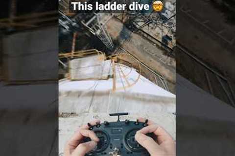 On The Beat Drop | FPV Drone Freestyle Ladder Dive (🎥: IG / holtblackheath_fpv)