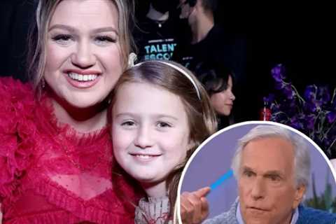 Henry Winkler Gives Kelly Clarkson's Daughter Advice After Learning She's Bullied For Dyslexia