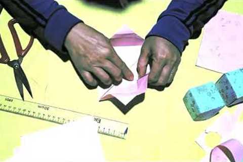 Make a handmade paper gift box for you