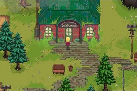 I found the perfect pixel game, a cooking life-sim RPG!