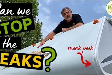 RV Roof Replacement! No More Roof Leaks!