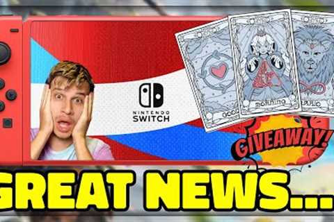 Nintendo Switch GREAT NEWS Just Hit! + Big Console Giveaway!