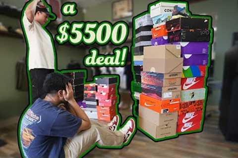 Pairs, pairs, pairs! Crazy sneaker shopping day!