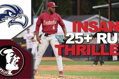 Florida State vs North Florida Baseball Highlights (CRAZIEST GAME OF YEAR?) College Baseball