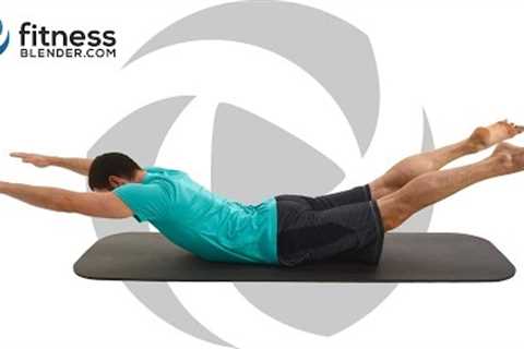 Abs and Lower Body Pilates Workout for Beginners to Intermediate