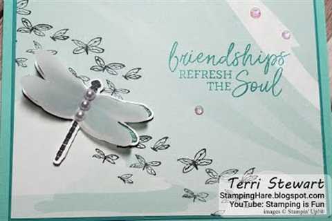 Dragonfly Garden with Enjoy the Journey DSP