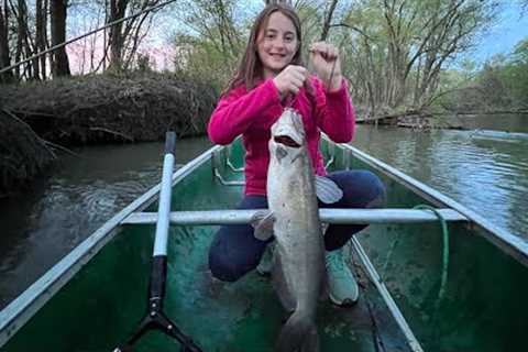 First Bank Pole of the 2023! Channel Catfish!