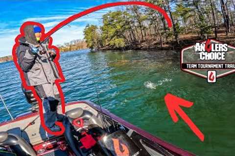 Giant Unexpected Catch in Fishing Tournament || Smith Mountain Lake Spring Fishing