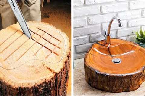 WORK WITH WOOD! AMAZING RECYCLING PROJECTS by 5-minute REPAIR