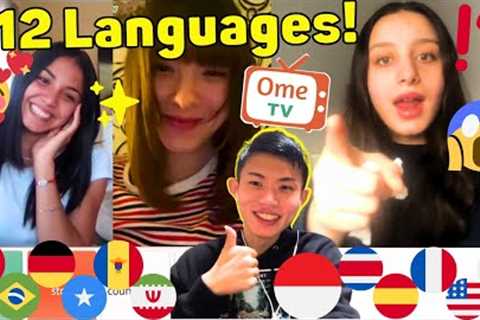 Japanese Polyglot Speaks EVERYONE's Language on Omegle! - Cutest Reactions!
