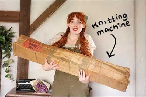 I Found an Old Knitting Machine in my Basement