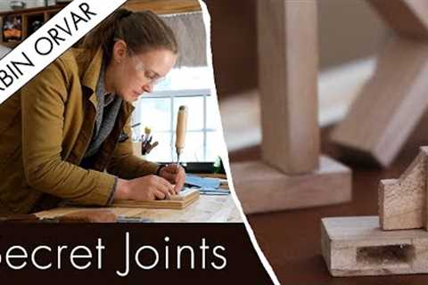 Making Secret Concealed Joints: A Relaxed Woodworking Video