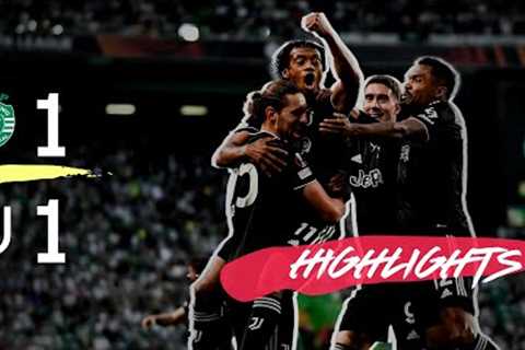 SPORTING CP 1-1 JUVENTUS | RABIOT GOAL SEALS EUROPA LEAGUE SEMI-FINAL SPOT | HIGHLIGHTS
