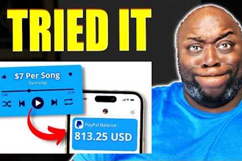 I Tried It: Earn $7 PER SONG Listened To | Make Money Online