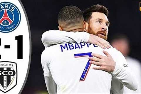 PSG vs Angers 2-1 Highlights | Ligue 1 - Round 32 #football #highlights #sports