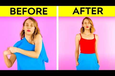 USEFUL CLOTHES HACKS FOR YOUR SUMMER OUTFIT! || Crazy Clothing Upgrade BY 123 G0! GOLD