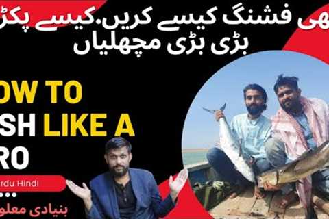 How to Catch Good Fish in Urdu Hindi | How to start fishing | Fishing Basic Guides in urdu hindi