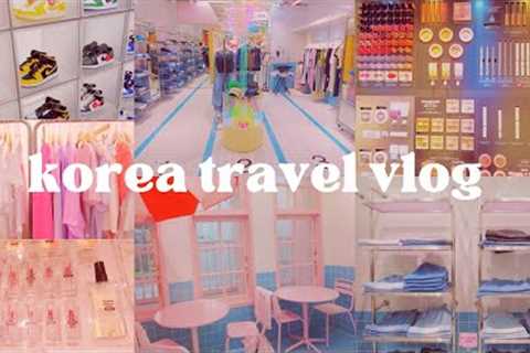 Korea Vlog Ep 5 │ Korean Makeup &amp; Clothes Shopping, Sneaker Shopping, Seoul Travel, Walking..