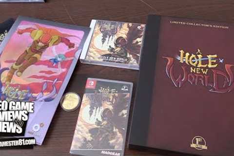 Switch Game - A Hole New World Collector's Edition Unboxing and Review - Gamester81