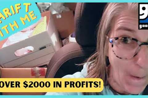 Over $2000 In Profits | Goodwill Thrift With Me