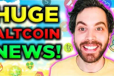 Bitcoin getting DRAINED from Exchanges! (HUGE Altcoin NEWS)