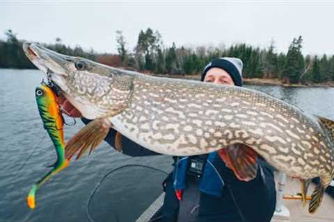 How To CATCH, CLEAN, and COOK Northern Pike. (Ice Out Ontario Pike)