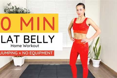 10 Minute Belly Home Workout (No Jumping + No Equipment)