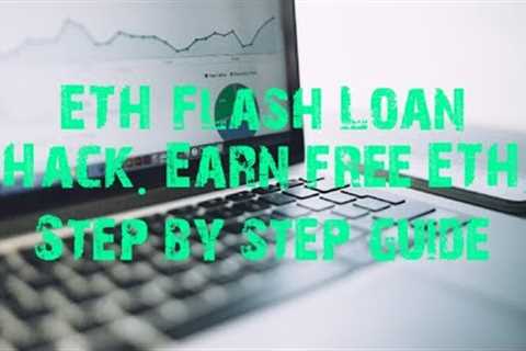 ETH Flash loan hack. Earn ETH. #ethereum #uniswap #crypto