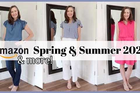 Amazon Fashion Haul | Outfit Ideas for Spring &amp; Summer 2023 | Casual Fashion for Over 40, 50..