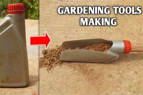 How to make gardening tools with plastic bottle. #greenlifebengali