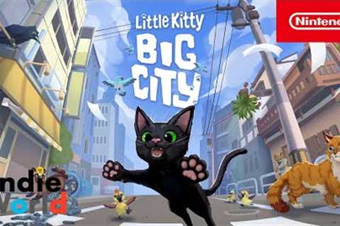 Little Kitty, Big City - Announcement Trailer - Nintendo Switch