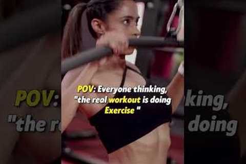The real workout is diet | Gym Motivation | Muscle building Nutrition | Priyanka VegFit #shorts