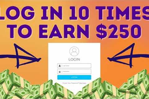 CLAIM FREE $250 Logging In Using Your Phone EVERY TIME! (Make Money Online 2023)