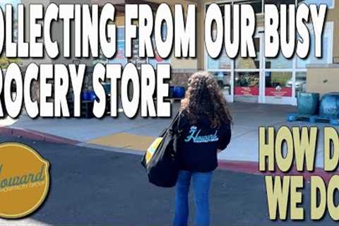 Collecting From Our Busiest Grocery Store! How Did Our Mini Claw &amp; Pokemon Sticker Machine Do?