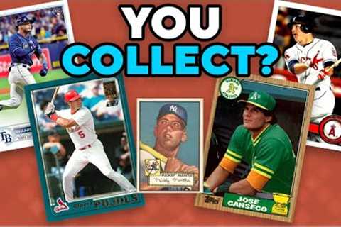 5 Different Ways To Collect Baseball Cards