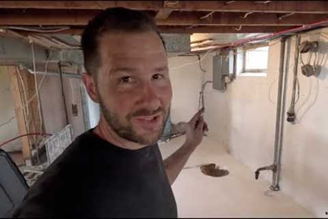 Cut Water To The Farmhouse!  Trying To Fix The Plumbing Issues...