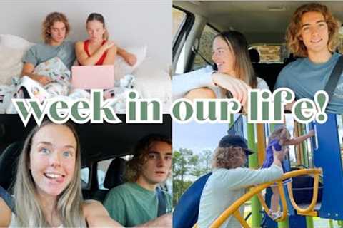 WEEK IN OUR LIFE | work days, grocery shopping, babysitting, &amp; more!