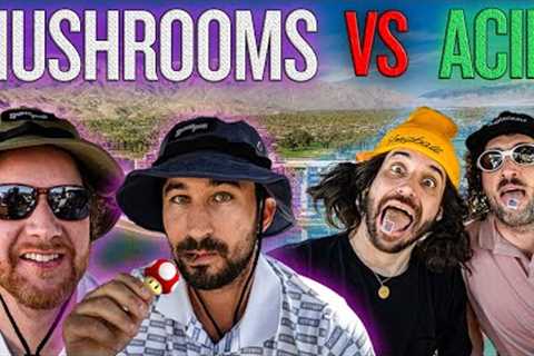 Epic Golf Match | Mushrooms vs Acid