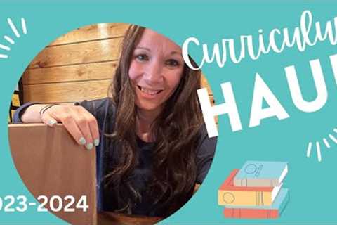 HOMESCHOOL HAUL // CURRICULUM PICKS FOR 2023-2024 // UNBOXING