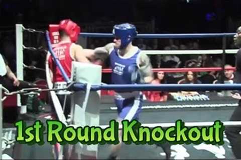 White Collar Boxing 1st Round Knockout (TKO)