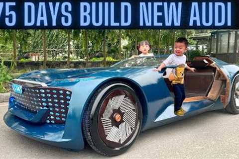 Builds Audi Skysphere for daughter with all the love of a father ( English sub )