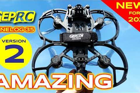 The New CINELOG 35 V2 is a Darn Good FPV Drone! Review