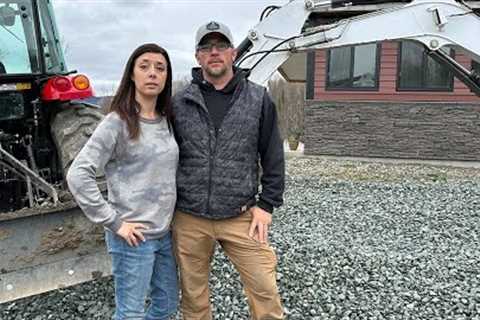 We Had to Put the PROJECT on HOLD! Building Our OFF GRID House in the WOODS